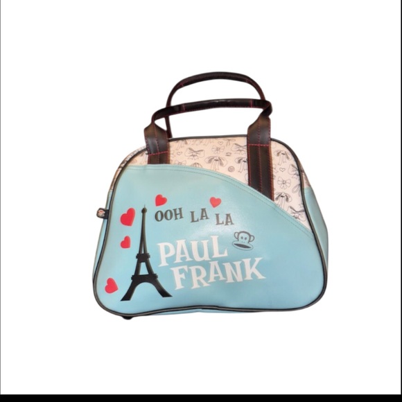 Vintage Paul Frank Julius Eiffel Tower Handbag. EUC
